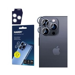 3mk Hardy Lens Protection Pro pro iPhone 16 Pro /16 Pro Max Titanium Silver