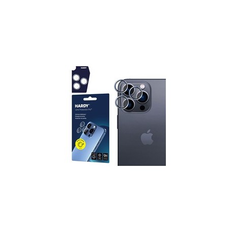 3mk Hardy Lens Protection Pro pro iPhone 16 Pro /16 Pro Max Titanium Silver