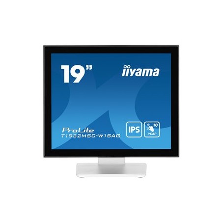 19" iiyama T1932MSC-W1SAG:IPS,SXGA,PCAP,HDMI,DP,
