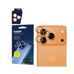 3mk HARDY Lens Protection Pro pro Apple iPhone 17 Pro /17 Pro Max Orange