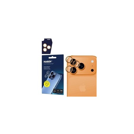 3mk HARDY Lens Protection Pro pro Apple iPhone 17 Pro /17 Pro Max Orange