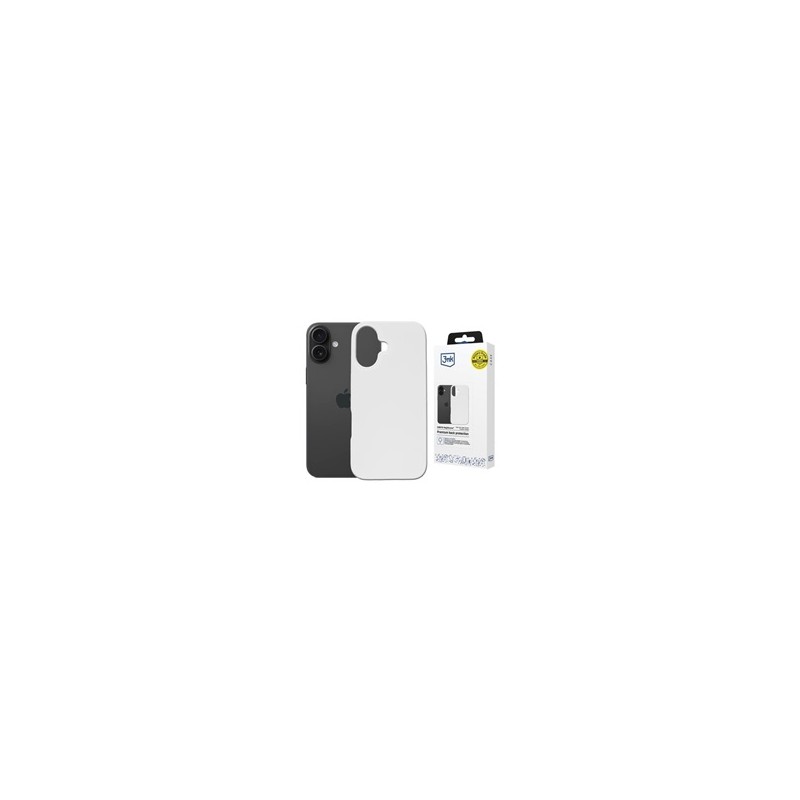 3mk ochranný kryt HARDY MagSilicone pro Apple iPhone 16 White