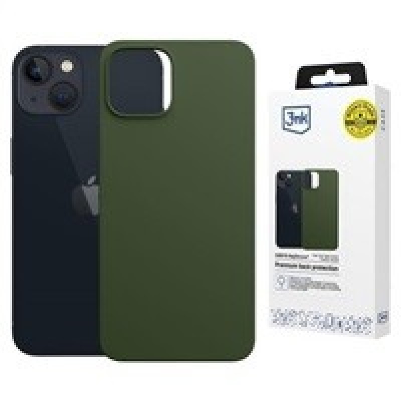 3mk ochranný kryt HARDY MagSilicone pro Apple iPhone 15 Alpine Green