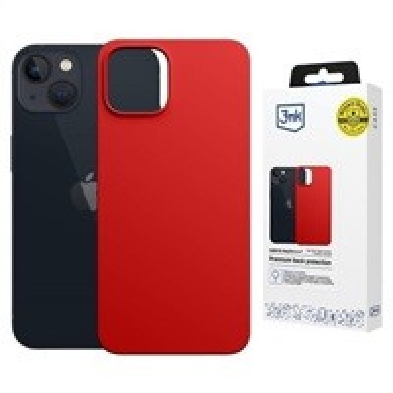 3mk ochranný kryt HARDY MagSilicone pro Apple iPhone 13 Red