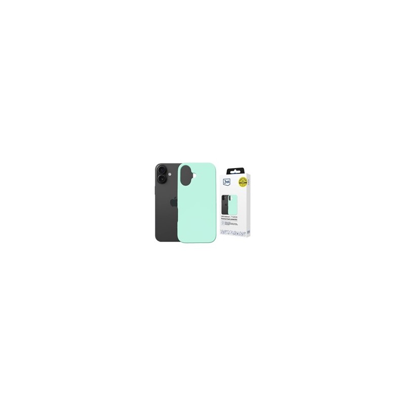 3mk ochranný kryt HARDY MagSilicone pro Apple iPhone 16 Teal