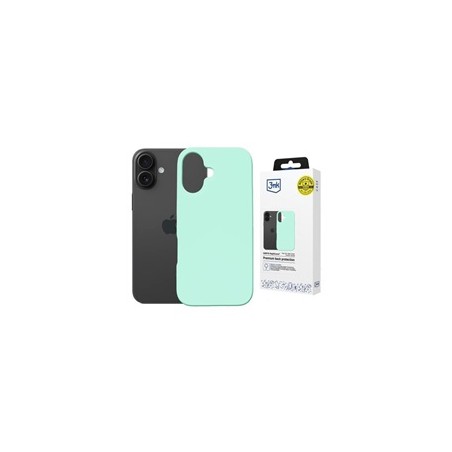 3mk ochranný kryt HARDY MagSilicone pro Apple iPhone 16 Teal