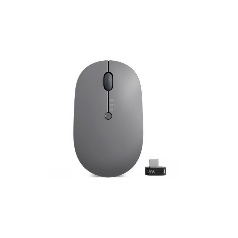 Lenovo Mouse Go Wireless Multi-Device Mouse (Storm Grey) - myš