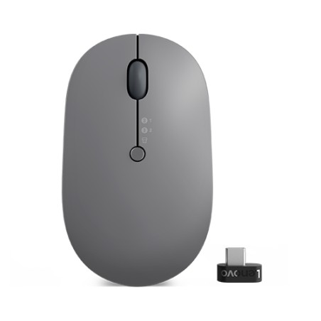 Lenovo Mouse Go Wireless Multi-Device Mouse (Storm Grey) - myš