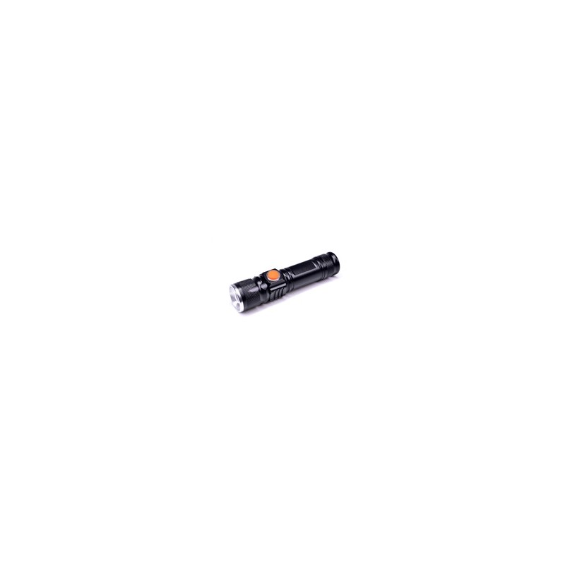 Solight LED nabíjecí kapesní svítilna, 200lm, 3W, zoom, Li-Ion