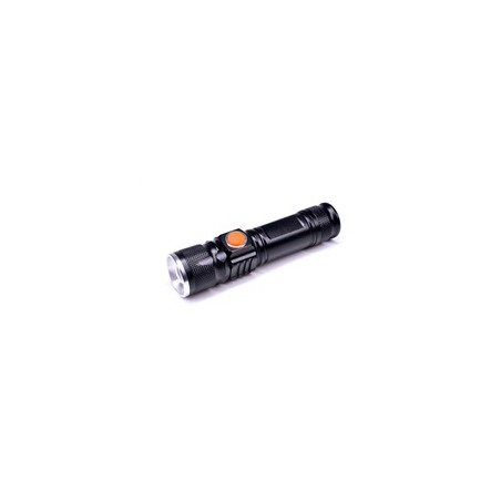 Solight LED nabíjecí kapesní svítilna, 200lm, 3W, zoom, Li-Ion