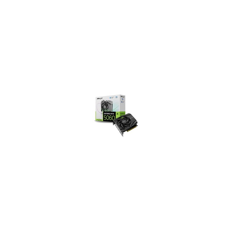PNY VGA Nvidia GeForce RTX 5060 8GB, RTX 5060, 8GB GDDR7, 3xDP, 1xHDMI