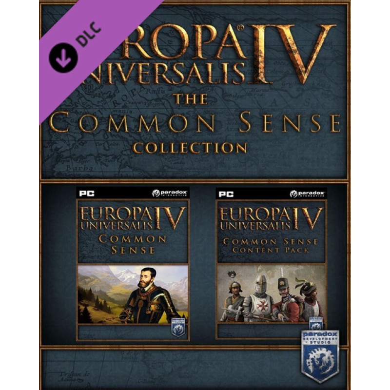 Europa Universalis IV Common Sense Collection – herní rozšíření pro PC (elektronická licence)
