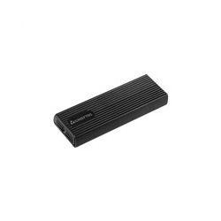 CHIEFTEC externí rámeček na M.2 PCIe NVMe/S-ata SSD Enclosure Tool-Less, s USB Type C konektorem, černá
