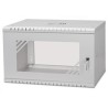 LEXI-Net 19" nástěnný rozvaděč Basic 6U 520x350 - rozložený