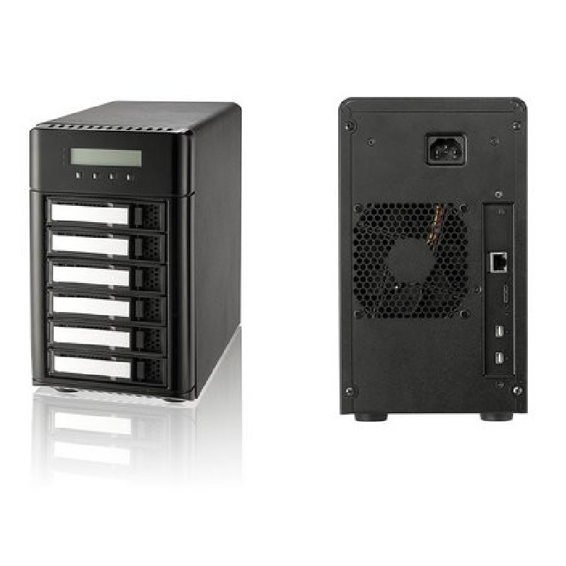 Areca Desktop RAID, 6x 6Gb/s SAS HDD's, 2x 20Gb/s Thunderbolt 2, 1x USB3.0, 180W