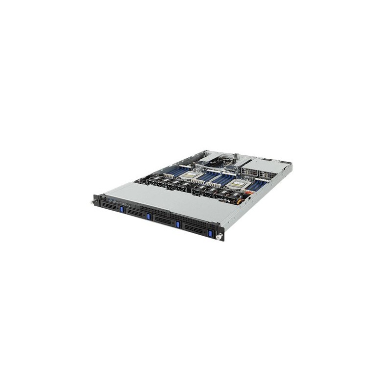 Gigabyte server R181-Z90 2xSP3 (AMD Epyc), 32x DDR4 RDIMM, 4x 3,5 HS SATA3, M.2, 2x 1GbE i350, IPMI, 2x 1200W plat