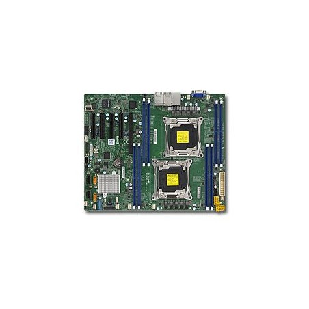 SUPERMICRO MB 2xLGA2011-3, iC612 8x DDR4 ECC,10xSATA3,(PCI-E 3.0/1,2,1(x16,x8,x4)PCI-E 2.0/1(x4),4x LAN,IPMI MBDX10DRLLN4O