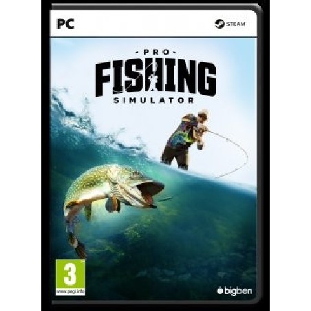 Pro Fishing Simulator – hra pro PC (elektronická licence)