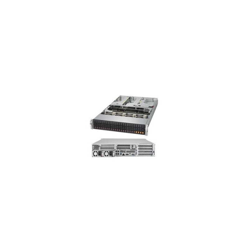 SUPERMICRO 2U Ultraserver 4x 6140, 48x 16GB DDR4-2666, 2x 10Gb LAN
