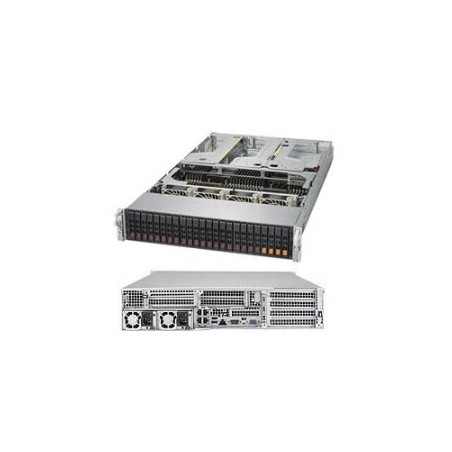 SUPERMICRO 2U Ultraserver 4x 6140, 48x 16GB DDR4-2666, 2x 10Gb LAN