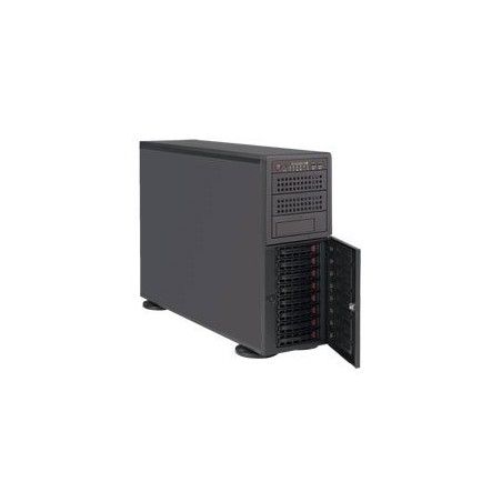 SUPERMICRO Tower/4U Workstation 2x LGA3647, iC621, 16x DDR4, 8x HS (3,5"), 2x2200W (titanium), 2x10GbE, IPMI
