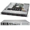 SUPERMICRO 1U server 1x LGA3647, C622, 6x DDR4 ECC, 10x 2.5" HS SAS/SATA, 2x 500W (80+ Platinum), 2x10Gb, IPMI
