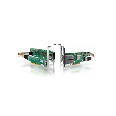 Nvidia Mellanox ConnectX-5 VPI adapter card with Multi-Host Socket Direct supporting dual-socket server, EDR IB (100Gb/s