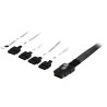 Intel® SAS cable kit AXXE34DRVCBL, Single, SAS/SATA 4 Drive cable