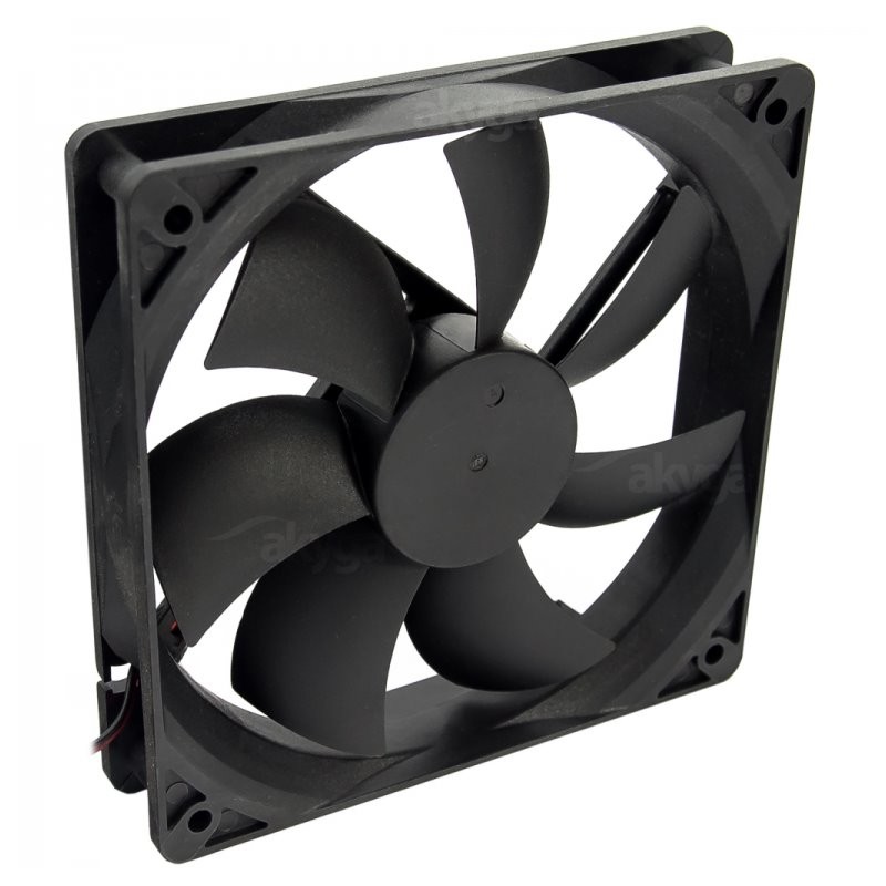 Akyga Ventilátor 120mm MOLEX 4, černý