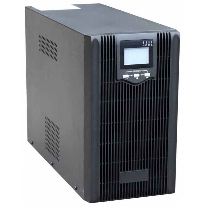 Eurocase záložní zdroj UPS Pure-Sine-Wave (EA620), 2000VA/1600W, USB - černá