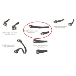 Gigabyte cable SFF-8654 4i (SlimSAS ×4) - SFF-8654 4i (SlimSAS ×4) 60cm