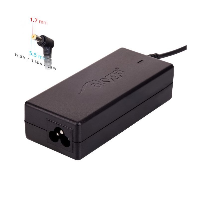 Akyga Nabíječka na notebook 19V/1.58A 30W 5.5x1.7 mm pro ACER