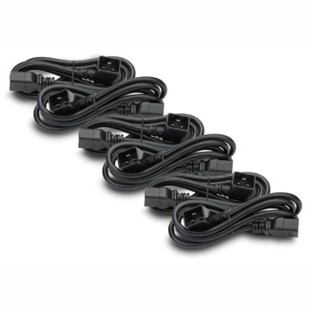 APC Power Cord Kit (6 ks), C19 to C20 (90 degree), 0.6m
