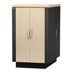 Rack APC NetShelter CX 24U Secure Soundproof Server Room in a Box Enclosure