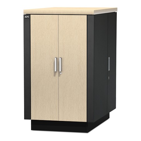 Rack APC NetShelter CX 24U Secure Soundproof Server Room in a Box Enclosure