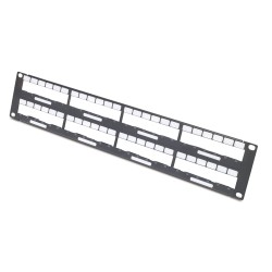 APC Data Distribution 2U Panel, Holds 8 each Data Distribution Cables for a Total of 48 Ports