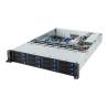 Gigabyte server R271-Z31 1xSP3 (AMD Epyc 7001), 16x DDR4 DIMM, 16(24)x 2,5, M.2, 2x 10GbE SFP+, IPMI, 2x 800W pl… 6NR271Z31MR001