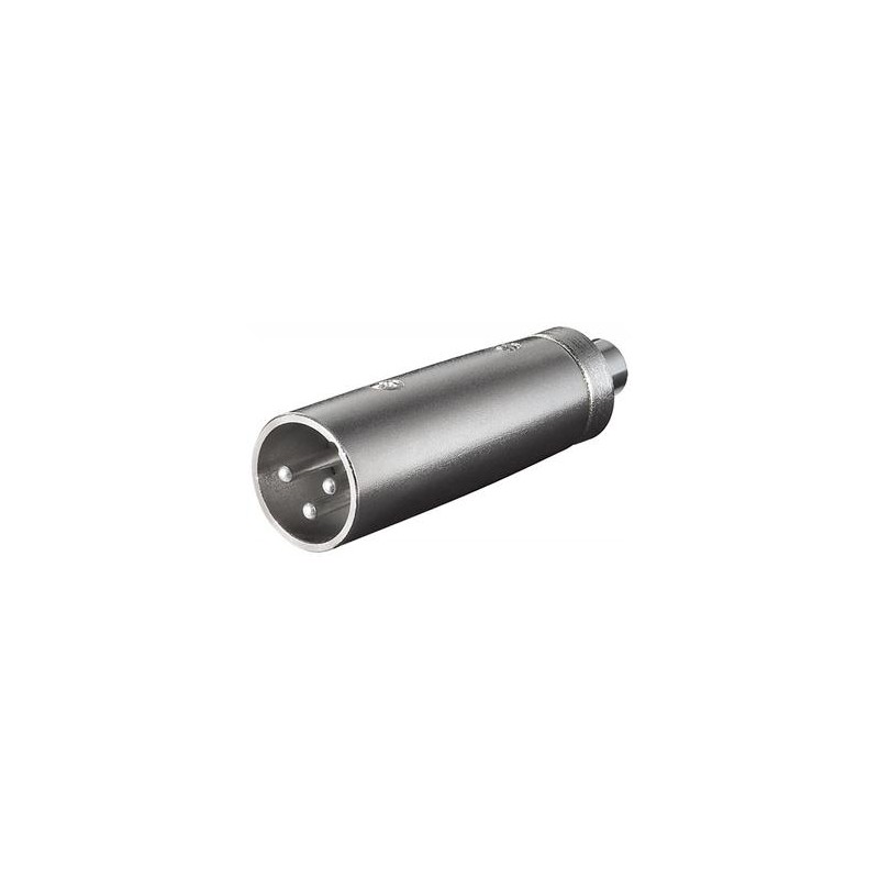 PremiumCord XLR mikrofonní redukce, XLR male - CINCH female