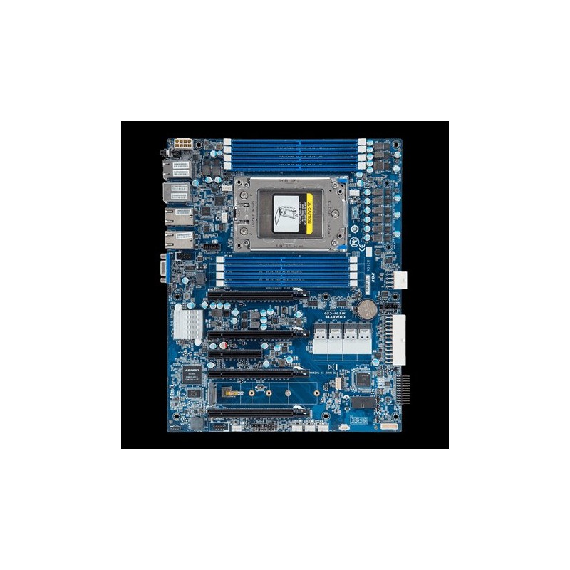 Gigabyte MB MZ01-CE0, AMD SP3, 8x DDR4 ECC DIMM, M.2, 16x SATA, 2x 10Gb LAN (X550T2), 5xPCIe 3.0, IPMI, bulk MZ01CE0BULK