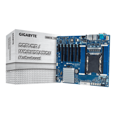 Gigabyte MB WS/SRV MU71-SU0, 1x s3647, C621, 8x DDR4r, 8x SATA, 7xPCIe, 2x 1Gb LAN, IPMI 9MU71SU0MR00