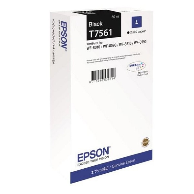Epson inkoust WF8000 series black L - 50ml
