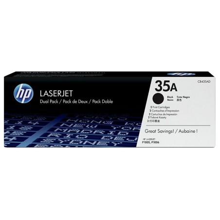 HP Toner č.35A LaserJet čierny 2-pack