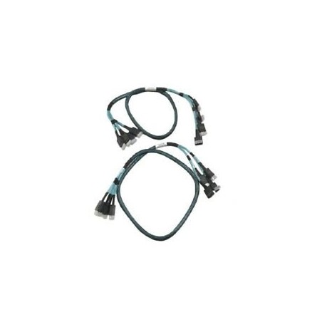 INTEL 875mm long, Cable Kit Oculink 2U 4 port Switch Card for Riser 1 or 2 to Middle Drive Bay