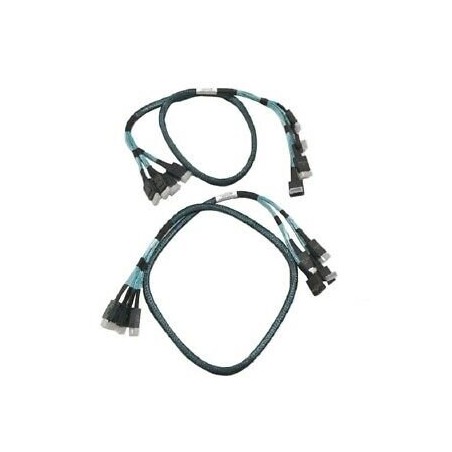INTEL 810mm long, Cable Kit Oculink 2U 8 port Switch Card for Riser 1 or 2 to Right Drive Bay