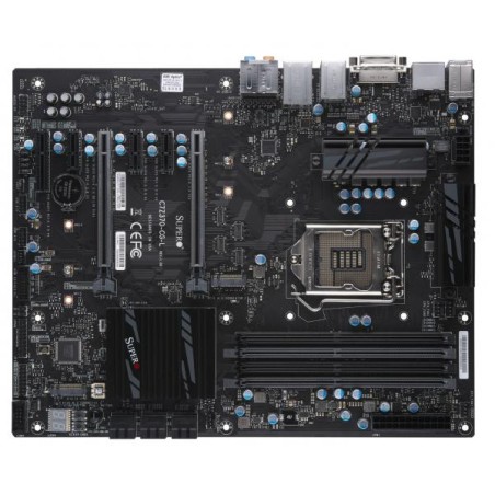 SUPERMICRO MB 1xLGA1151, Z370, 4x DDR4,6xSATA3, 6xPCIe 3.0 2/1/3(x16/x8/x4), 2x M.2, 2xLAN, DP+HDMI+DVI-D, HD Audio