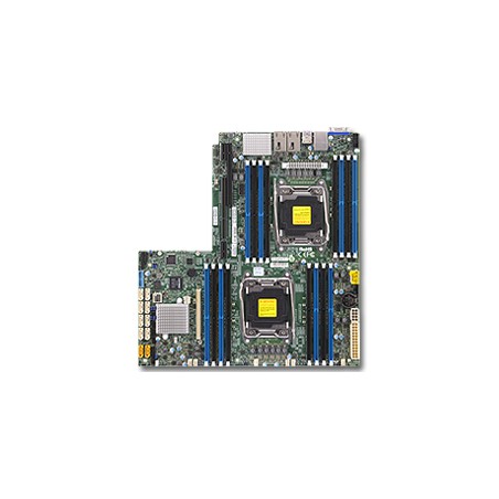SUPERMICRO MB 2xLGA2011-3, iC612 16x DDR4 ECC,10xSATA3,(PCI-E 3.0/1,1(Lx32,Px16),2x 10GbE LAN,IPMI