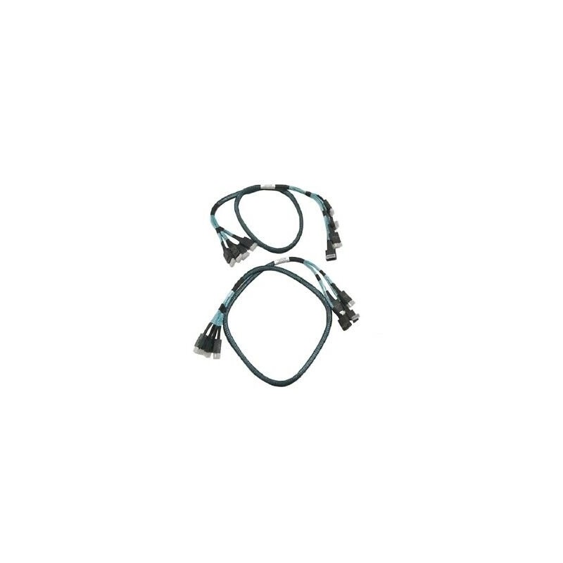 INTEL 875mm long, Cable Kit Oculink 2U 8 port Switch Card for Riser 1 or 2 to Left Drive Bay
