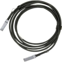 Nvidia Mellanox Technologies 1M Passive Copper Cable Ib EDR Upto 100GB/S QSFP28 Black 30AWG