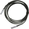 Nvidia Mellanox Technologies 1M Passive Copper Cable Ib EDR Upto 100GB/S QSFP28 Black 30AWG