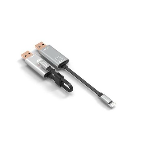 PremiumCord Lightning nabíjecí a synchr. kabel, 8pin - USB s čtečkou karet, 15cm